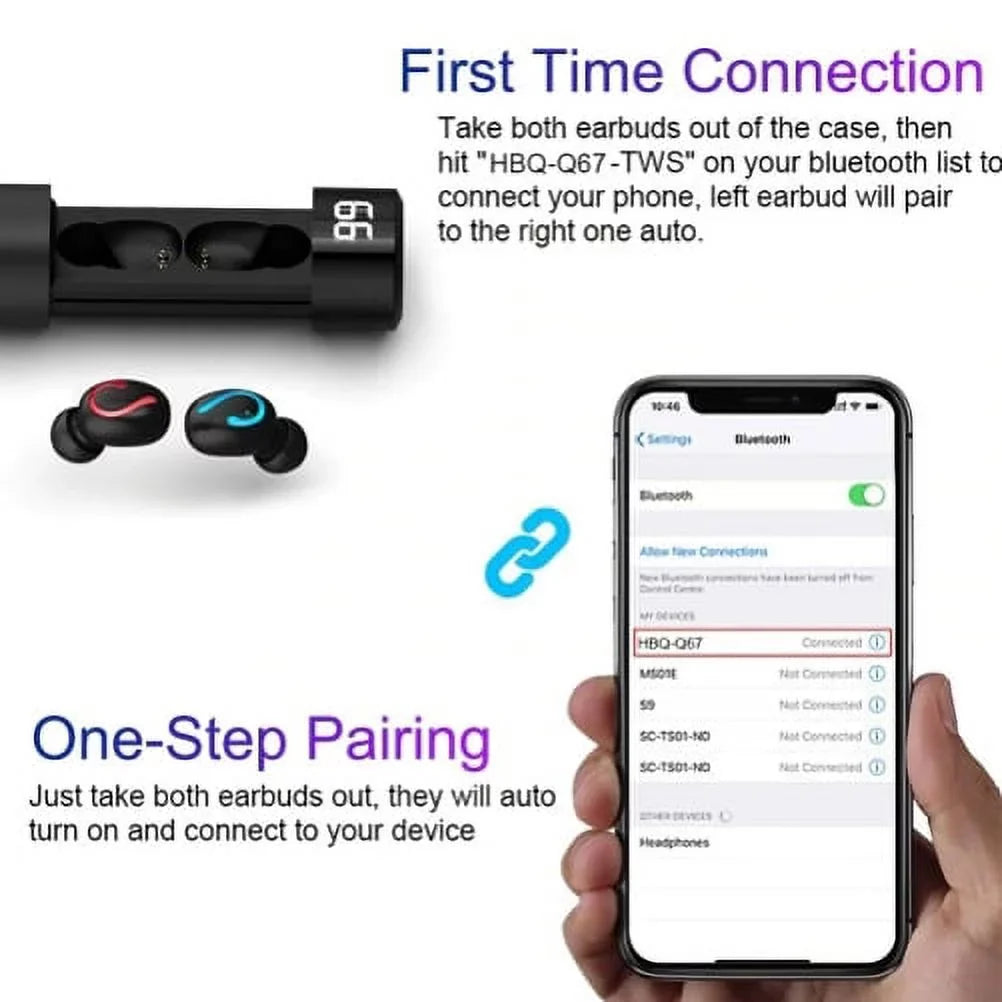 True Wireless Active, 4 On5 TWS Wireless 5 4 Earbuds Tab 7.0 Stereo S5 for Note 10.1 TabPRO 12.2 8.0 9 Headset 3 3 5G Galaxy NotePRO 8 S10 SM-T530 2 Earphones 10.1, Headphones R2R 8.4