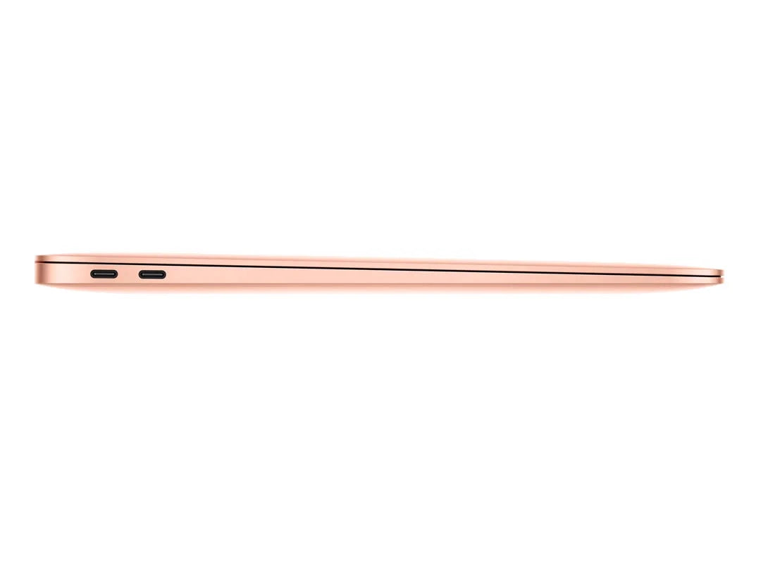 Used Apple Macbook Air 13.3-Inch (Retina, Gold) 1.6Ghz Dual Core I5 (Late 2018) Mree2Ll/A 256Gb Ssd 8Gb Memory 2560X1600 Display Parallels Dual Boot Macos/Win 10 Pro Power Adatper Included (Good)