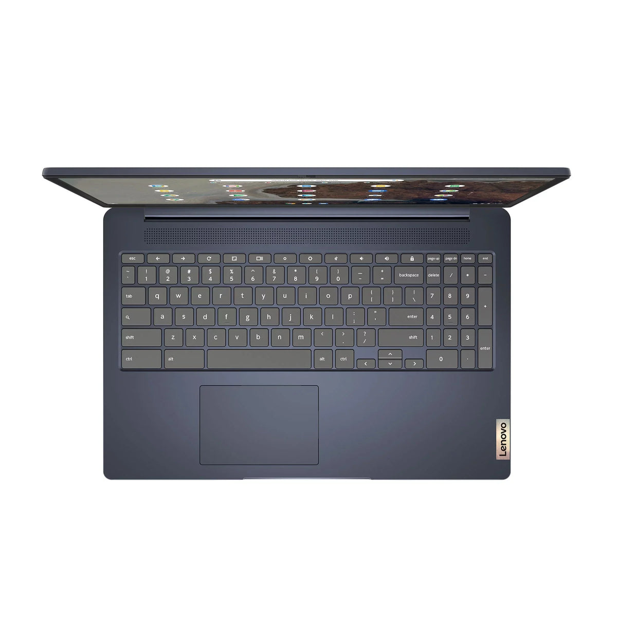 Notebook UHD, 64GB IdeaPad IPS, 3 Laptop, 15.6" Lenovo Chromebook 4GB, FHD N6000,