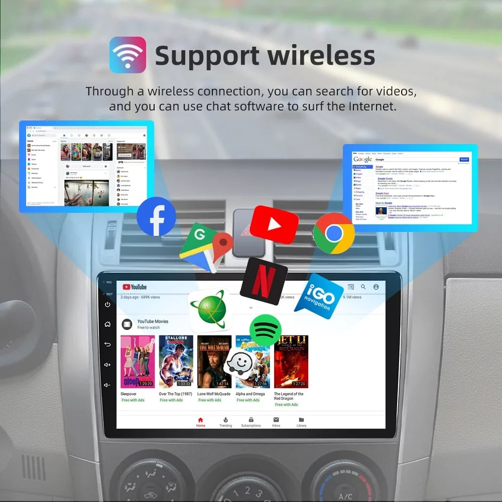 with 9" CarPlay for Nissan 12 Stereo 2+32G J10 Qashqai Car GPS Radio Android 2006-2013 Spare 1 Camera