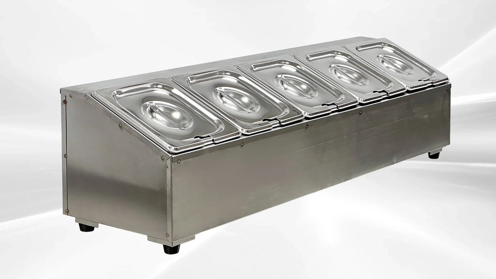 tea shop hot pot dessert basin shop CS16- Stainless seasoning Milk steel 5S display commercial rack