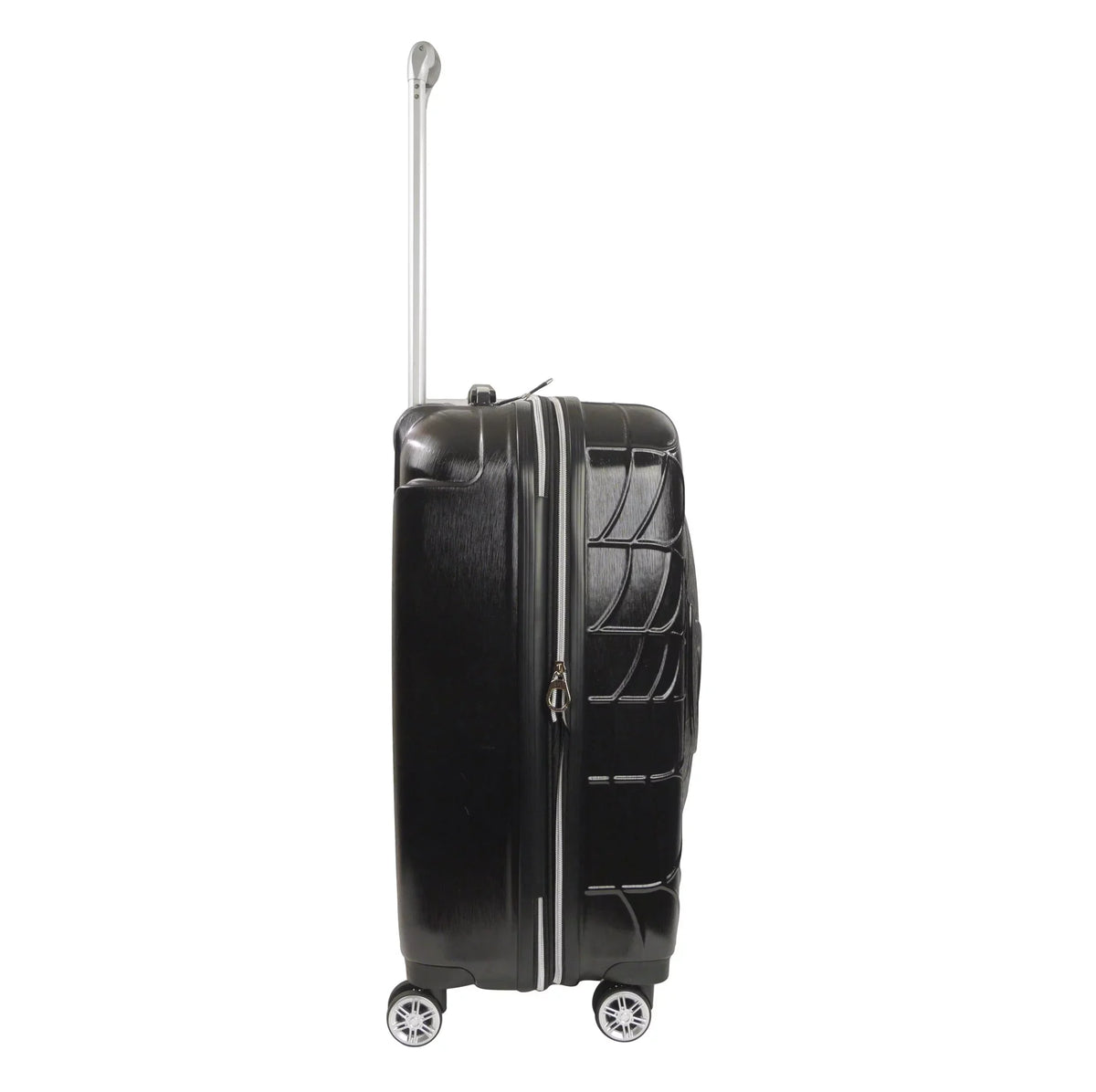 Hardshell Rolling Black Inch Suitcase Wheels, 25 Marvel Spider-Man with Luggage, Molded