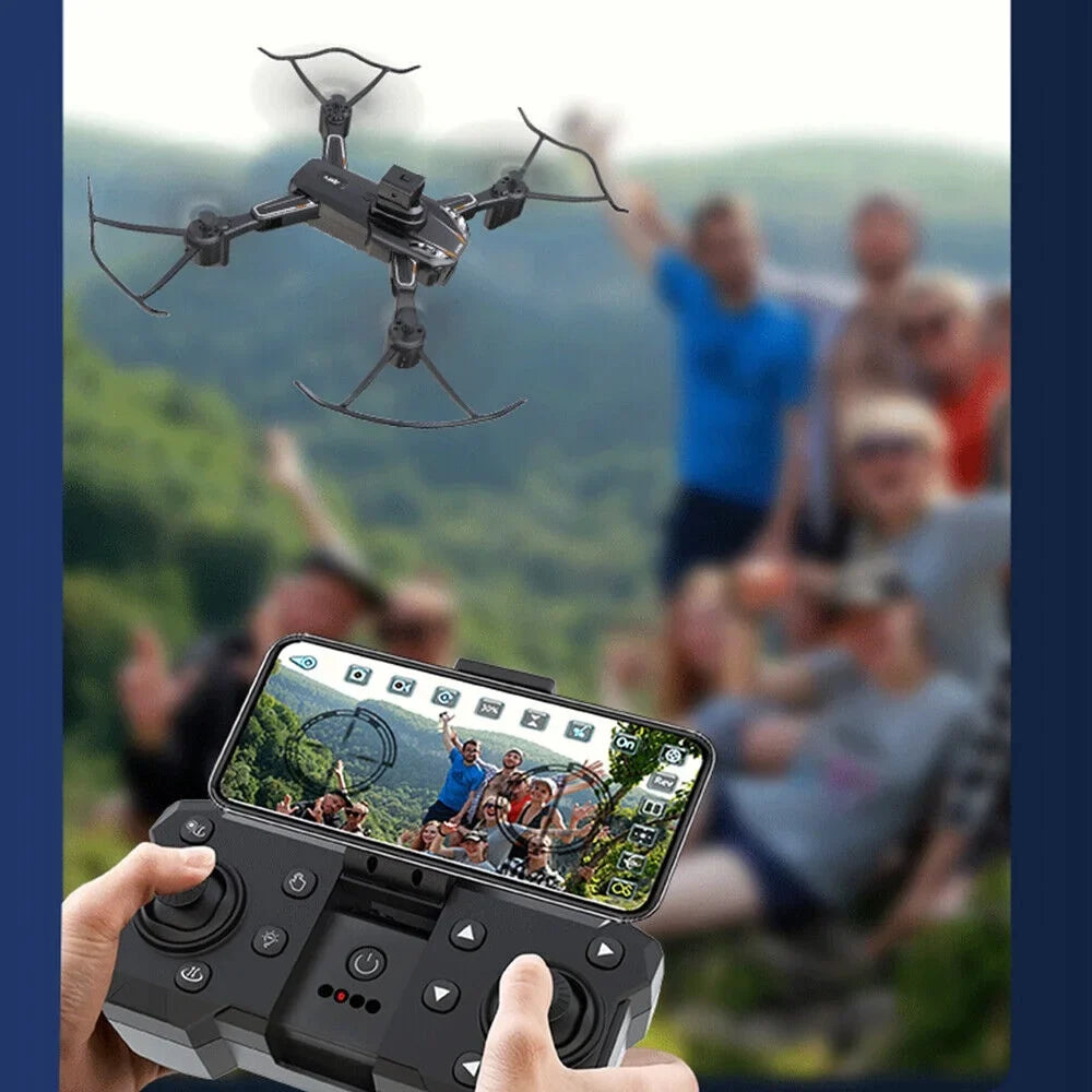 HD Avoidance 4K Obstacle Dual Camera Drone Technology JLLOM Design Foldable - Quadcopter with and