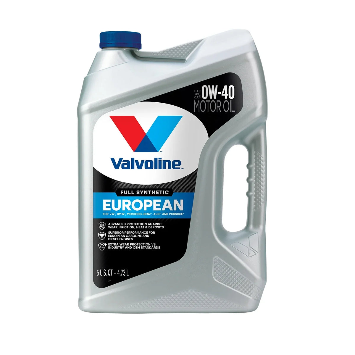 Valvoline Vehicle QT European Full 0W-40 Motor Synthetic 5 Oil