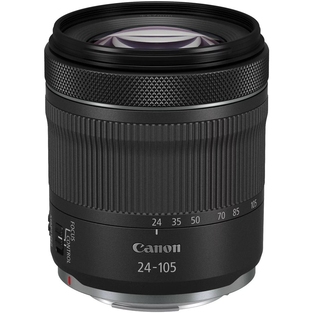 Canon Eos R6 Mirrorless Camera With Rf 24-105Mm Stm + 75-300Mm Lens + Mount Adapter + 64Gb Sandisk + Zeetech Accessory
