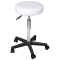 Office Leather White Faux Stool OWSOO