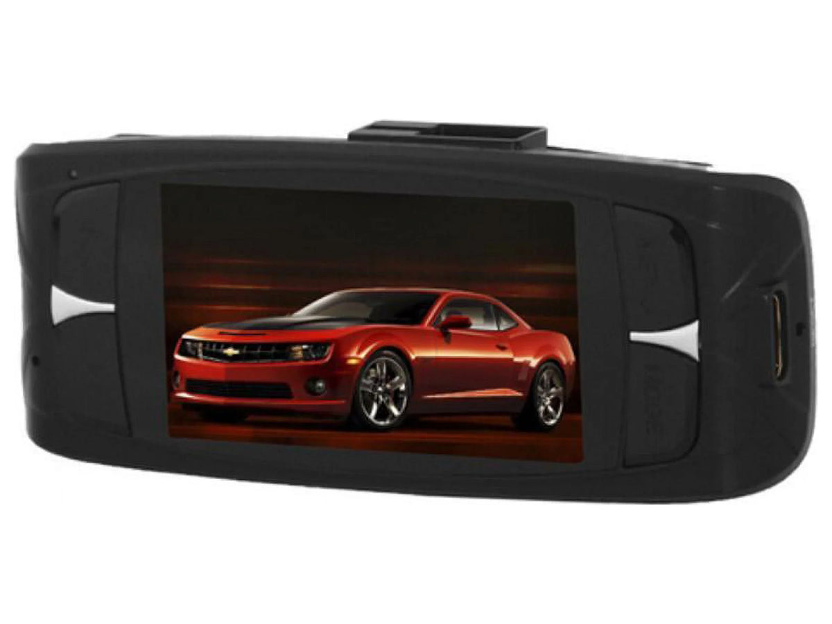 Dash Cam WDR Motion HD Dashboard G-sensor 1080P DVR Recording Angle Wide Box Black NT96650 Novatek Recorder 2.7" H.264 Night Vision Loop-cycle 4X Video Zoom LCD 140° Detection G1WH Full Car HDMI