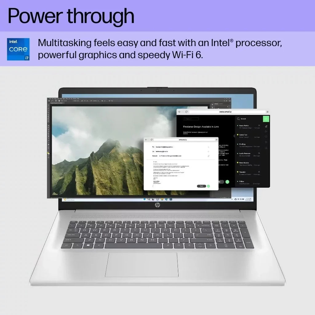 HP 32GB Intel 17.3" 1TB Core Laptop, Touchscreen Home Backlit i7-1355U, SSD, RAM, Win11 HD Keyboard,