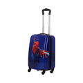 Wheels, Blue Kids Spider-Man Suitcase Hardshell Marvel Carry Inch Rolling On 21 Luggage, Spinner with