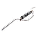 Tusk T-10 Aluminum 7/8" Handlebar Yz Mini Bend Silver For Lem Lx2 1997-2000