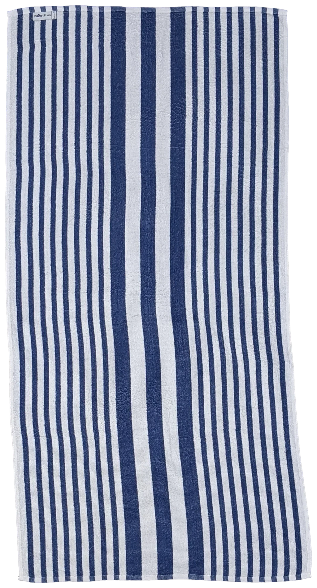 6 Pack Poolside Beach Pool Spa Towels Striped Blue/White 100% Ring Spun Cotton 30" X 60"