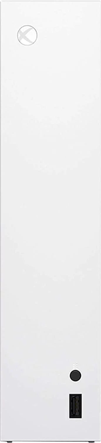 Xbox 1 Game 1440p White, liquid Series 512GB Gaming Resolution, Media Color Controller, All-Digital Playback Console 4K S - Xbox WiFi, Random + Bottle Streaming New Wireless