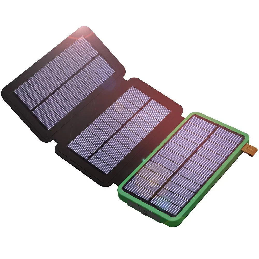 500000Mah Solar Panel External Battery Charger Power Bank For Cell Phone Tablets