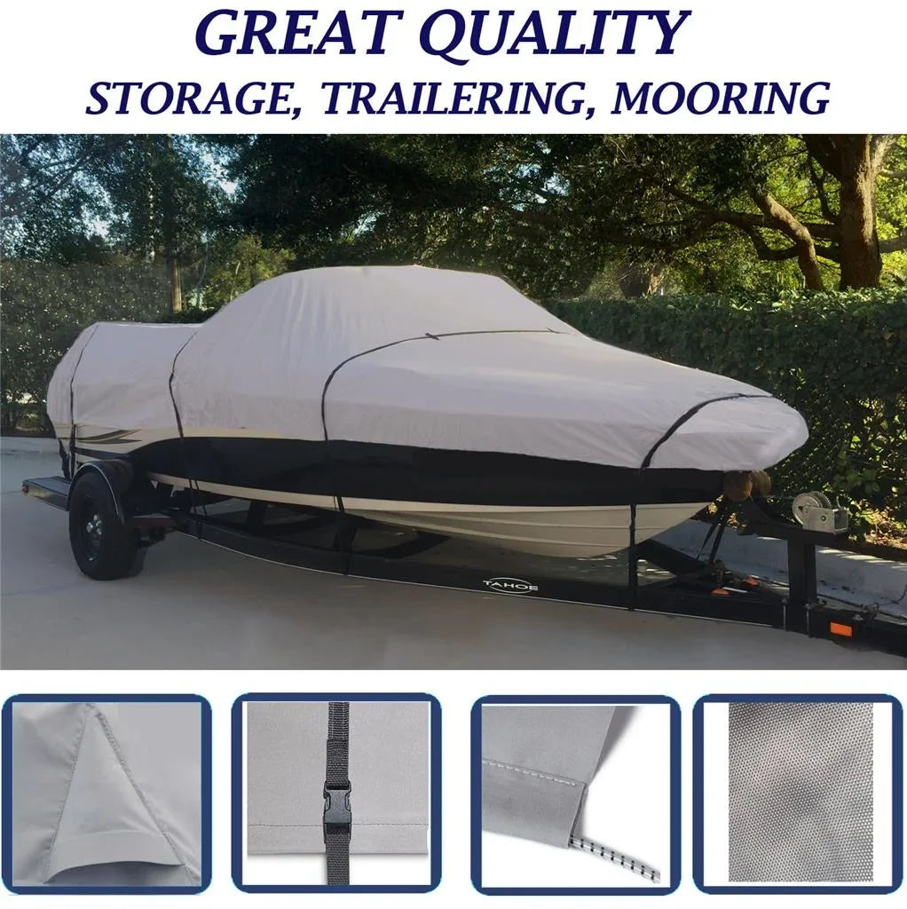 Boat Cover Compatible For Carrera Xr 202 I/O 1990 - 2000 Great Quality Storage, Travel, Lift