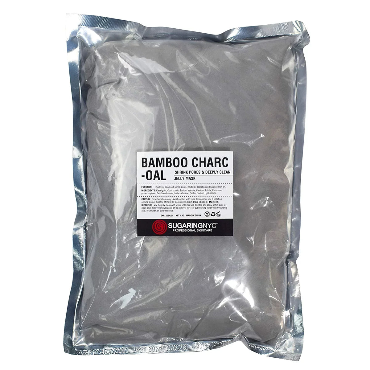 Bamboo) 1kg Mask Refill Wholesale Charcoal Refill 1 kilo and 2.2 pieces (with Jelly of lb. Charcoal Vajacial Bamboo
