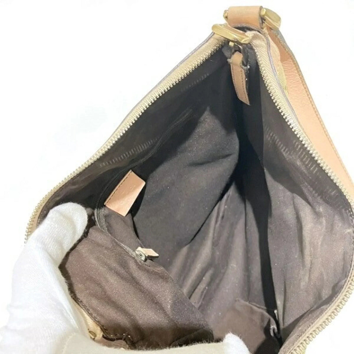 Used Gg Canvas Abbey 203257 Bag Shoulder Ladies (Good)