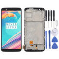 Repair Frame Full fabric Assembly Parts 5T LCD and Screen Cellphone OnePlus with (Black) Digitizer A5010 For TFT