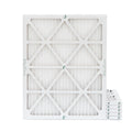 10 Pleated x MERV Pack of 7/8 15-1/2 Glasfloss. 6 dimension: by Filters 16x20x1 x Actual 19-1/2 Air