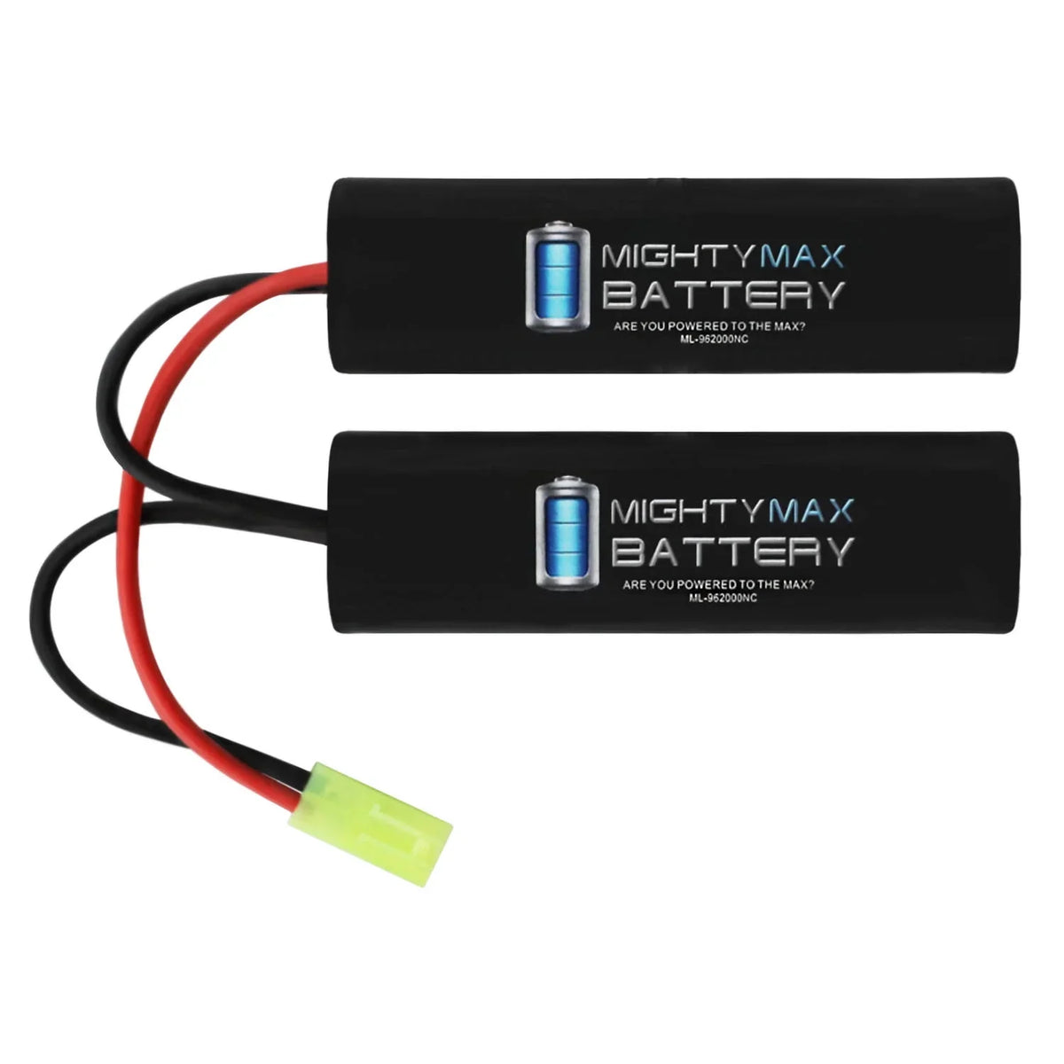 AMR-4 2000mAh EBB RIS BATTERY REPLACES NiMH AIRSOFT 9.6V AEG NUNCHUCK