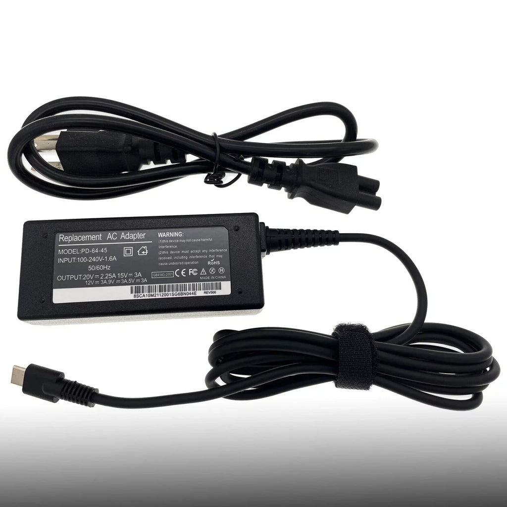 Dell Type-C for Adapter USB Charger Power 7390 2-in-1 7210 Latitude AC 7285 7200