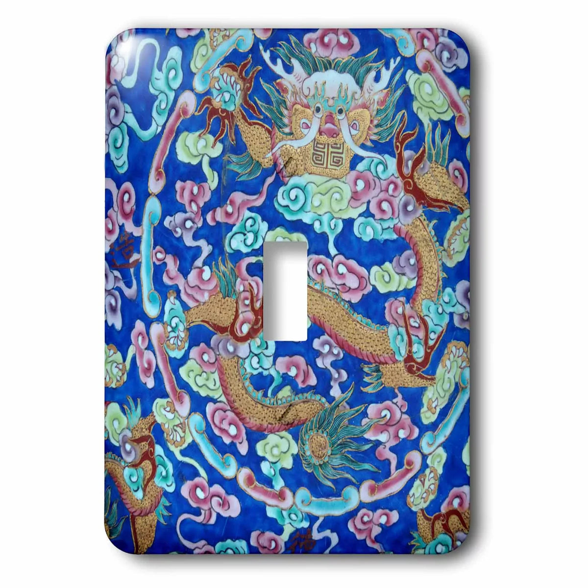 Single Toggle plate, Thien?Hue - Vietnam. 3dRose Hue, The Naga Asia, Thua Citadel, ceramic Switch