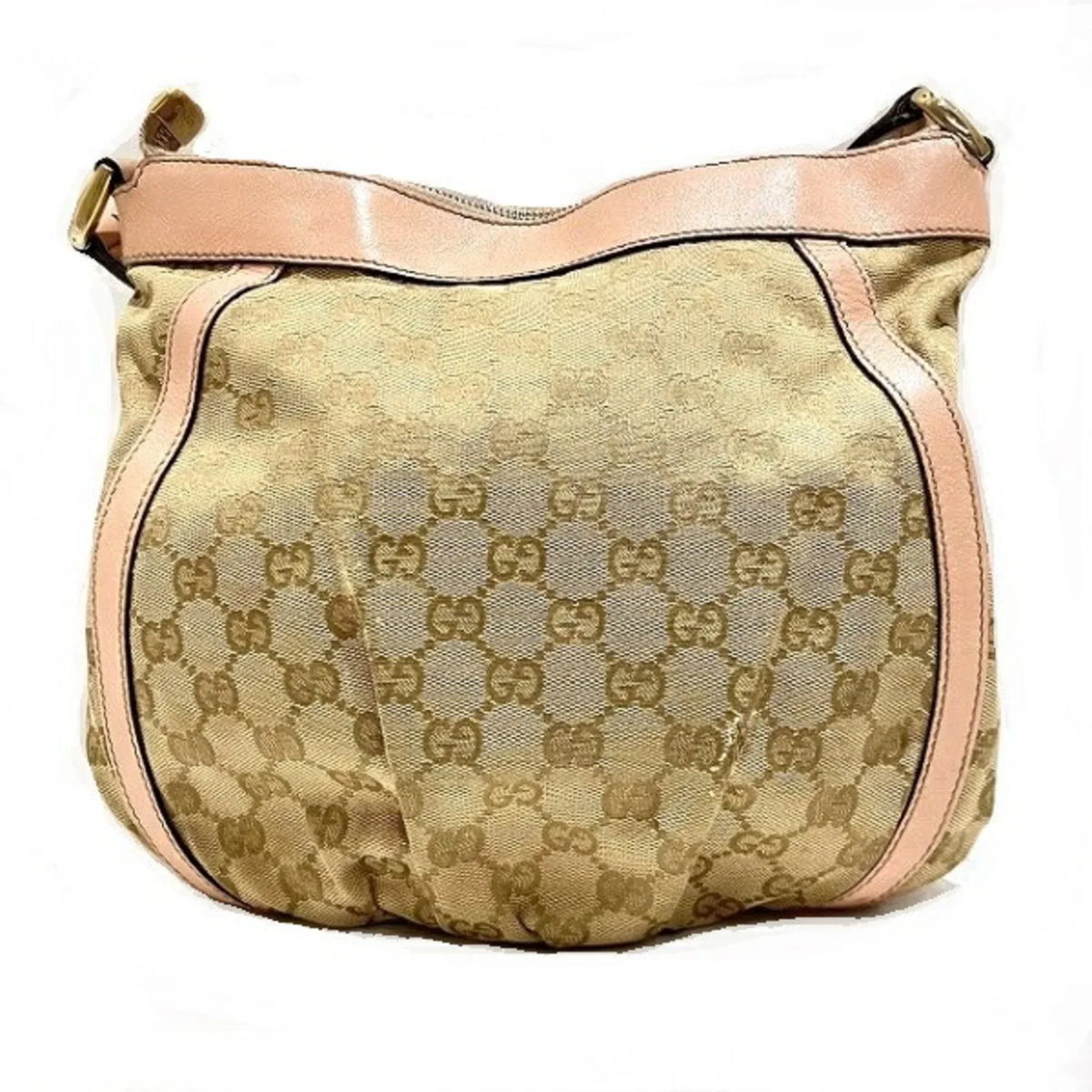 Used Gg Canvas Abbey 203257 Bag Shoulder Ladies (Good)