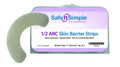 without Skin to Tape, 1/2 Opening, Curve Adhesive Safe Mold Flange, without (Standard Fit Count Barrier Wear), Strips, n'Simple 20