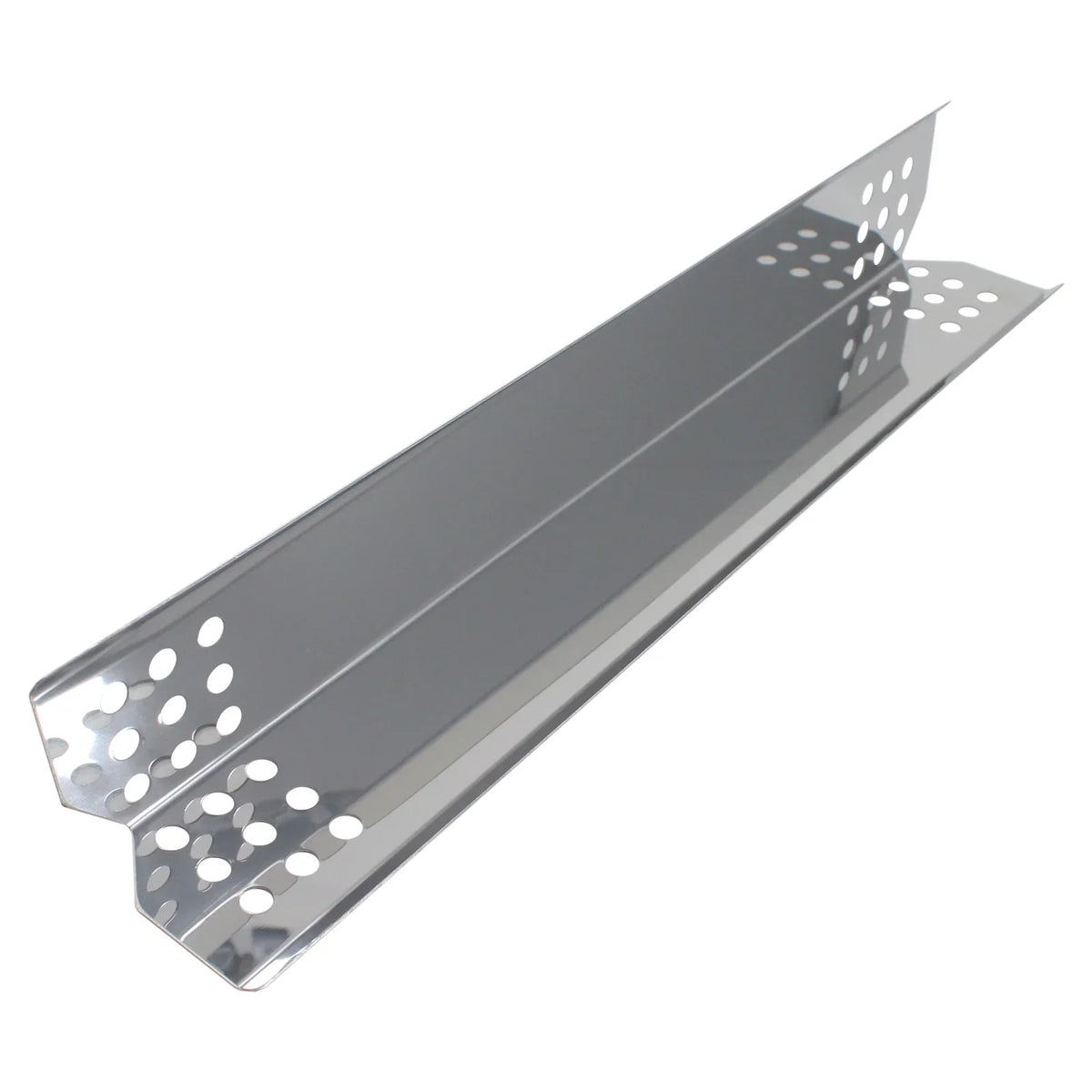 4-Pack Bbq Grill Heat Shield Plate Tent Replacement Parts For Nex 720-0336B - Compatible Barbeque Stainless Steel Flame Tamer, Guard, Deflector, Flavorizer Bar, Vaporizer Bar, Burner Cover 16 1/8"