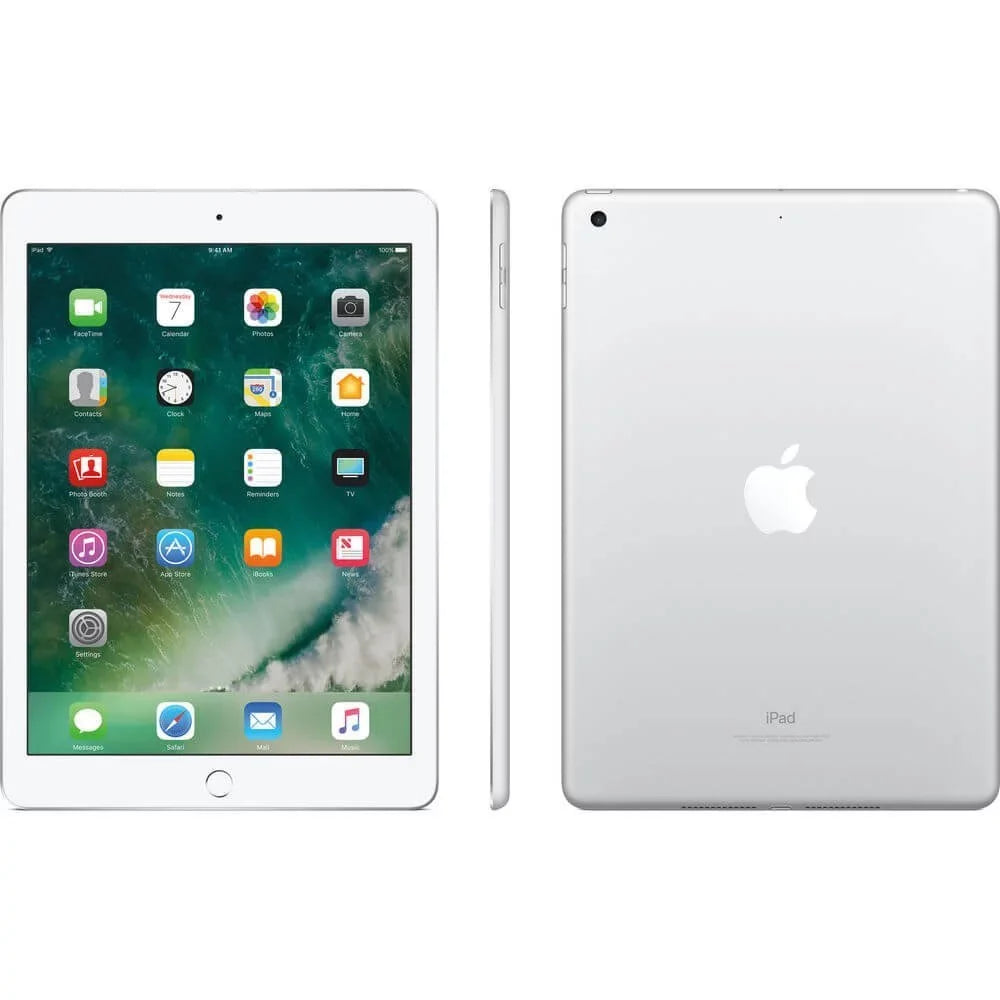 Wi-Fi - (2017, Used MP2G2LL/A 9.7" Silver, 5th Generation) 32GB, iPad Only,