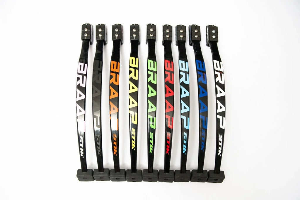 '- Black Braapstik Medium Paddle Performance Land With Spring