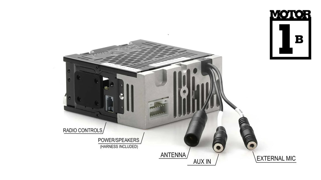 Retroradio Compatible With 1977-85 Mercury Capri Features Include Bluetooth, Aux, Am/Fm Labc-M1-121-55P-75Pmc3