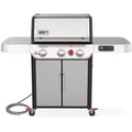 Weber Genesis Smart Sx-325S 3-Burner Natural Gas Grill In Stainless Steel With Smart Technology
