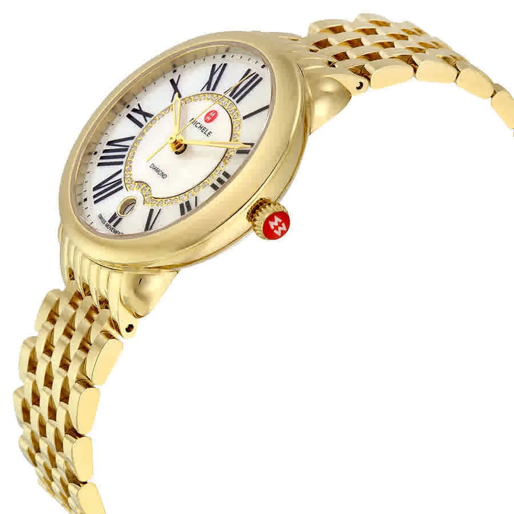 Pearl MWW21B000017 of Serein Dial Watch Michele Mother Ladies