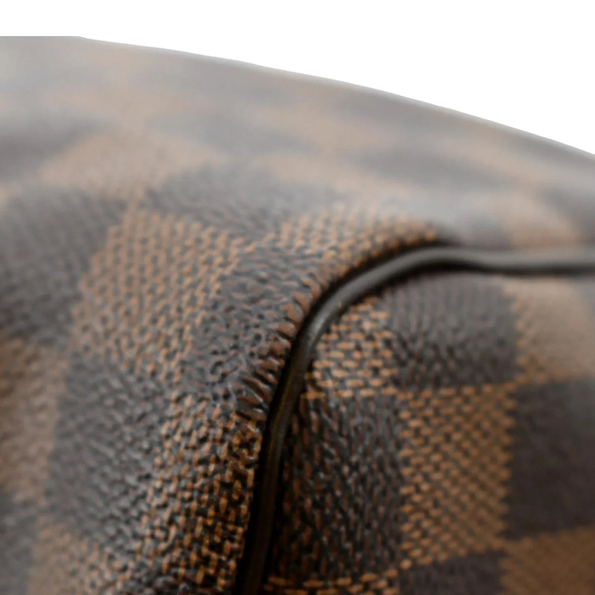 Damier Bag Ebene Speedy Shoulder 30 Bandouliere Brown Pre-owned