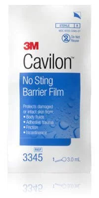 Film No-sting ml, Barrier (25 EACH) Applic Film, Cavilon 3M Br 3 Nosting