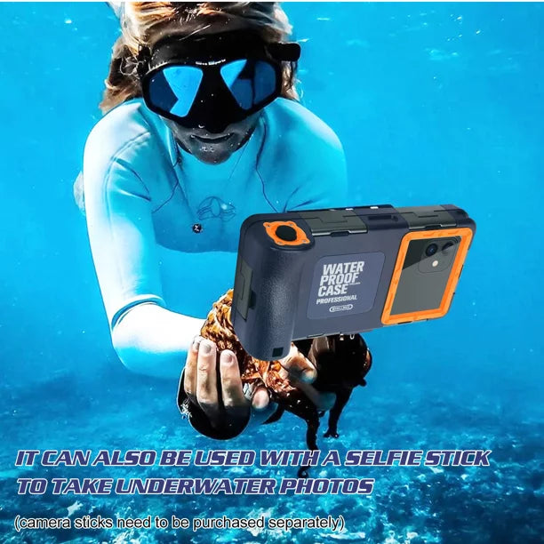 for Swimming Camon UrbanX 6.9 iACE2X Up Case Protective Surfing Snorkeling Diving to all Lanyard Video Photo Waterproof Underwater Tecno Housing [15m/50ft] And LCD Phones with Inch Professional