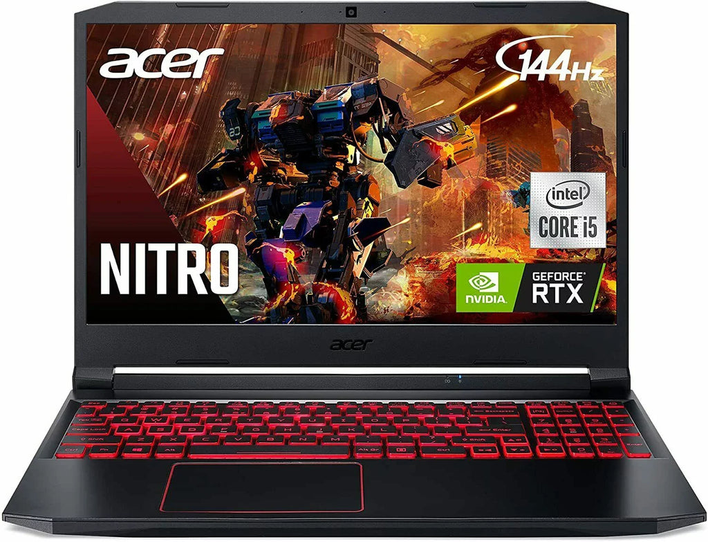 New FHD Acer Nitro 4GB RTX 144Hz i5-10300H Laptop 15.6'' 512GB 16GB 3050 5 SSD