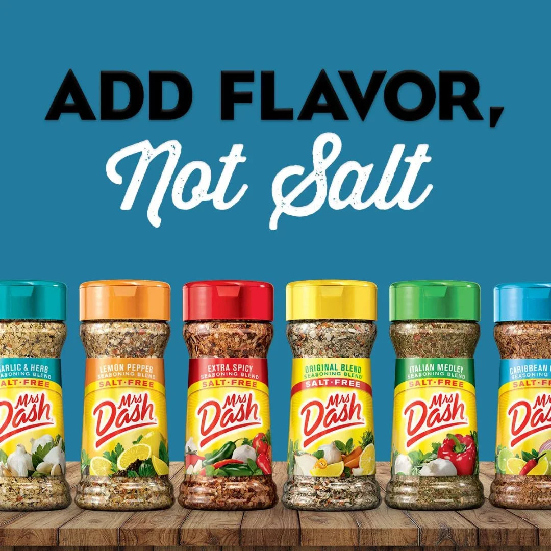 No Set June with Flavors Market (28.8 Dash New Salt - Mrs. Total) Variety Street oz Blend Card Seasonings 12 Blank Recipe Starter