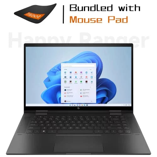 2022 to HP GHz), Webcam | Envy Fast AMD Radeon 4.3 Ryzen 15.6" Graphics, RAM SSD) x360 (32GB Laptop, Newest 6E, Wi-Fi Charge, Touchscreen 5625U PCIe 1TB B&O, Keyboard, Backlit 2-in-1 5 HP (Up IR