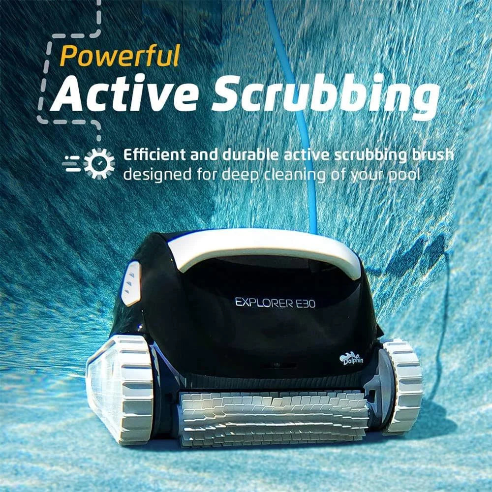 '- up Dolphin 50 to Ultra Bundle Robotic E30 Filter - Vacuum Wi Pool Fine with Fi Explorer Cleaner FT