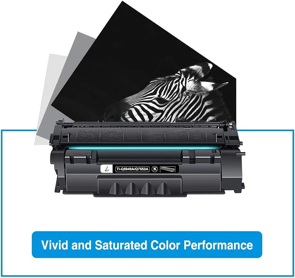Q5949A LaserJet 1320NW P2015dn P2015 Compatible Printer HP Q5949X Yield Cartridges for Q7553A High 1320N Black 1320 49A Ink 2-Pack 3390 Toner 49A for HP 1320TN 49X 53A 53A