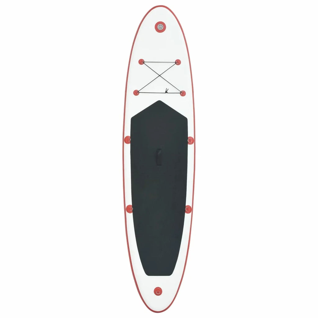 Red Paddleboard White and Walmeck Inflatable Set