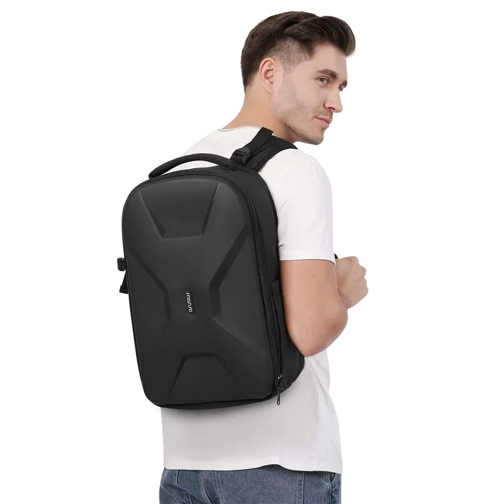Waterproof Black Compartment, Protective Camera for Mavic Canon/Nikon//DJI with Mosiso Tripod DSLR/SLR/Mirrorless Bag Camera Drone, Case Photography Holder&Laptop Hardshell Backpack