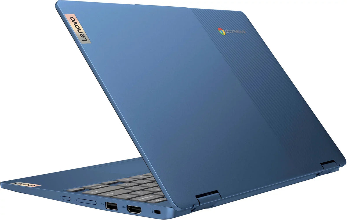 Intel 12.2" - - Blue N100 3i Touch-Screen WUXGA Memory with 4GB Notebook - Flex Abyss PC Lenovo 64GB Chromebook - Laptop eMMC