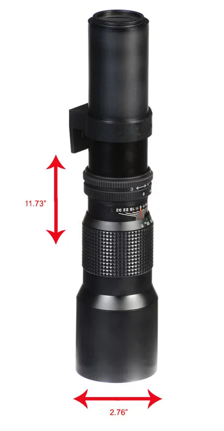 Sony Alpha A7 Ii Manual Focus High Power 1000Mm Lens