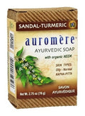 '- 2.75 Neem Sandal-Turmeric Bar with of by Auromere Organic oz. Ayurvedic (pack 6) Soap
