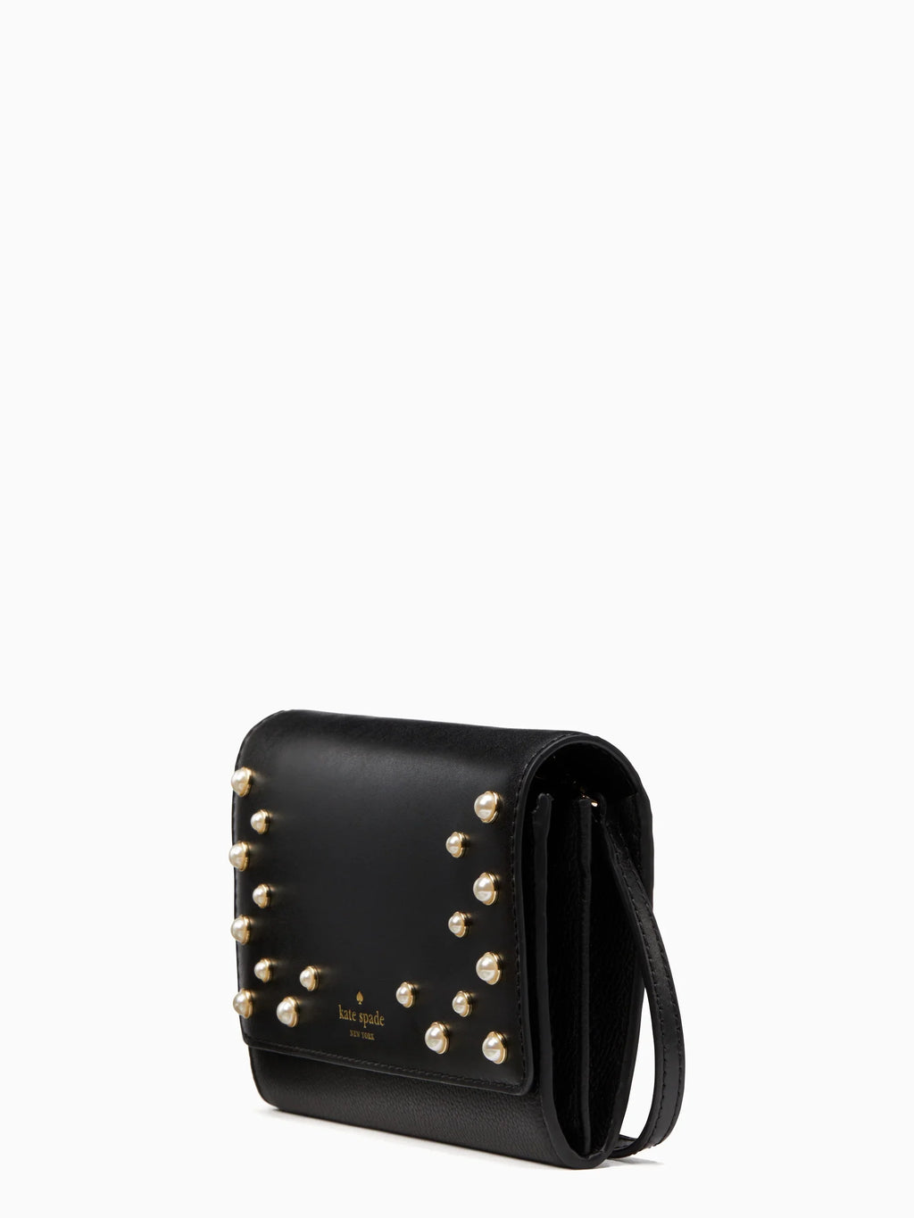 Bag Women's York Spade Pearl New Crossbody Kate (Black) Place dimension Serrano No Summer