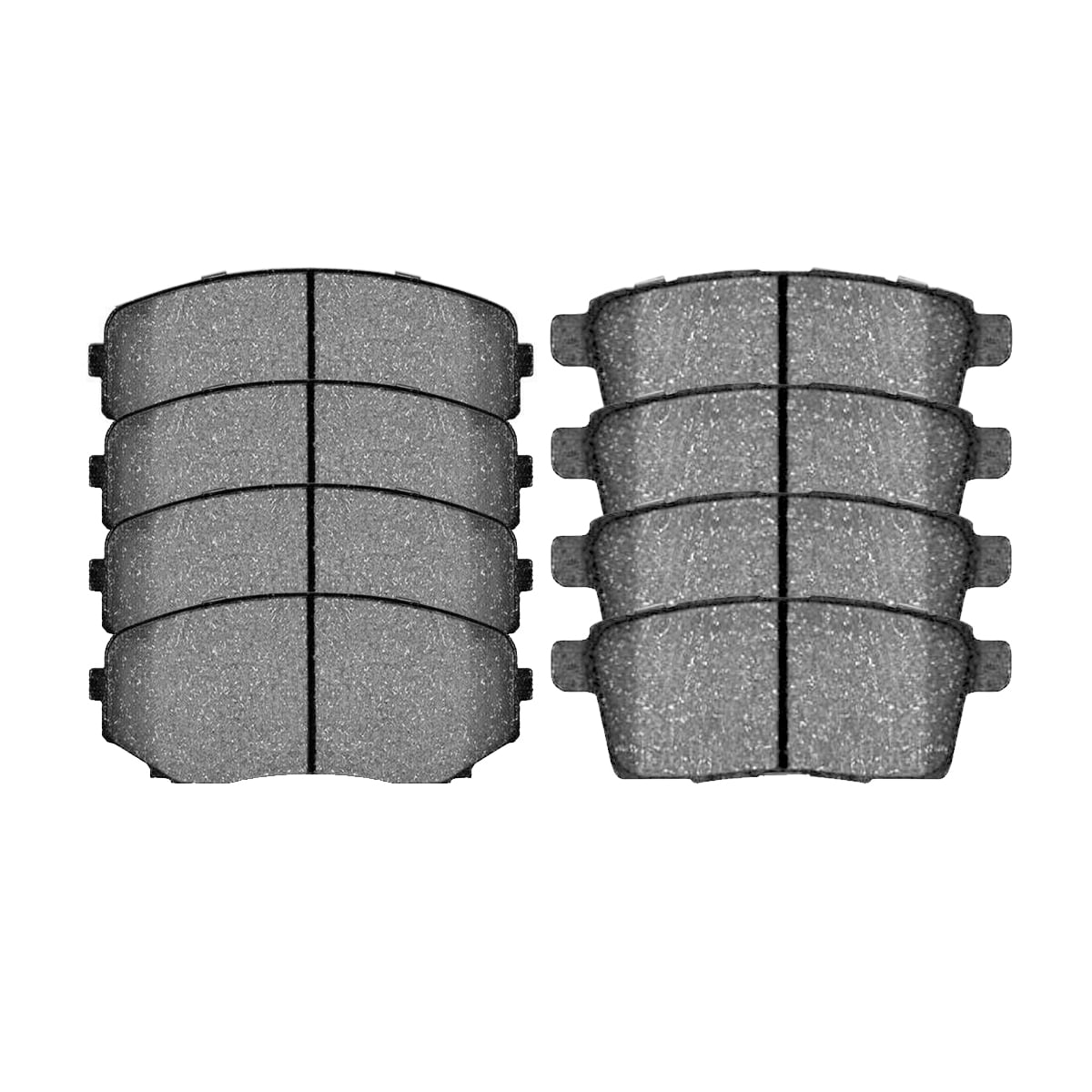 Autoshack Front And Rear Ceramic Brake Pads Kit Replacement For 2007 2008 2009 2010 Ford Edge 2007-2010 2011 2012 Mazda Cx-7 2007-2014 2015 Cx-9 2007-2010 Lincoln Mkx 2.3L 2.5L 3.5L 3.7L V6 Awd Fwd
