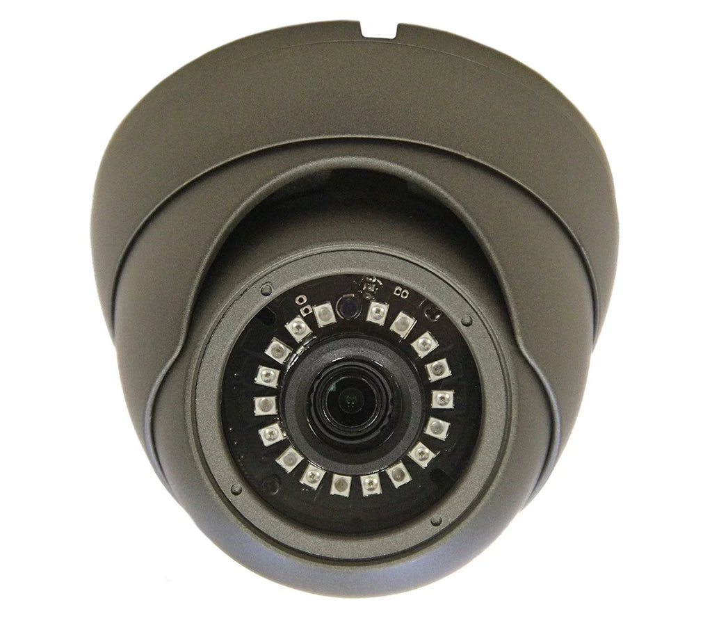 1080P 4in1(HD-TVI, True exterior Dome HomeOffice Indoor 1920x1080 12VDC 101AV STARVIS Megapixel Lens CVI, Full-HD 2.4 CVBS) DayNight IR Camera AHD, (Charcoal) WDR Security Camera 2.8mm Fixed