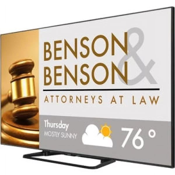'- 70" TV - Diagonal x - edge-lit 1080 LC-70LE661U Smart (69.5" black Aquos Sharp TV HD - 1920 LED-backlit LCD viewable) - Class